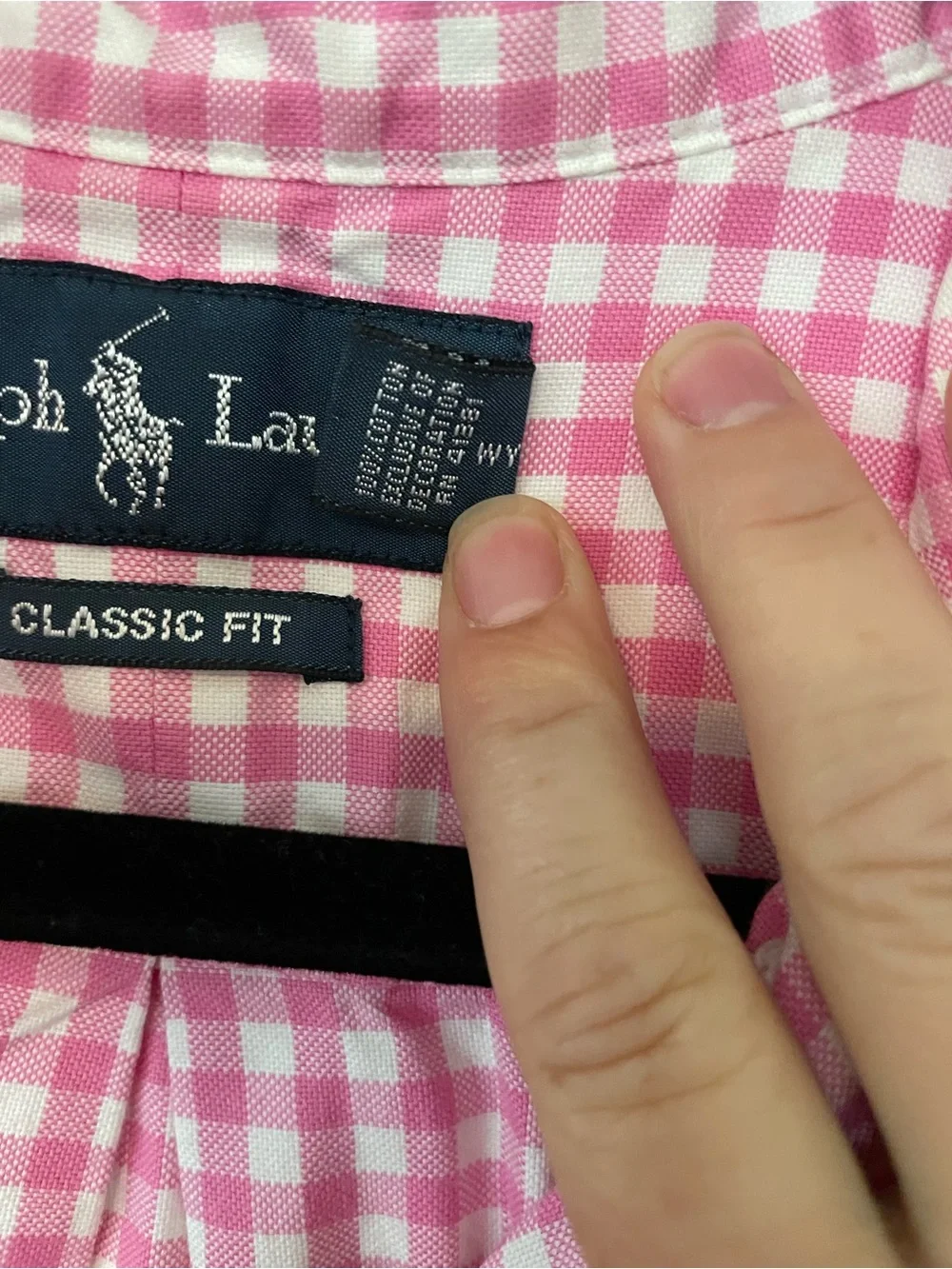 Polo by Ralph Lauren Pink Gingham Button-Down Shirt